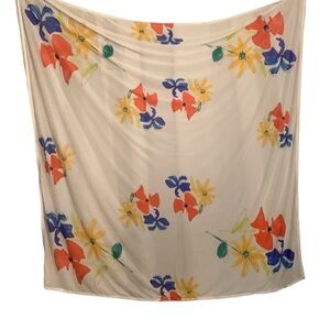 Floral Print Swimsuit cover up